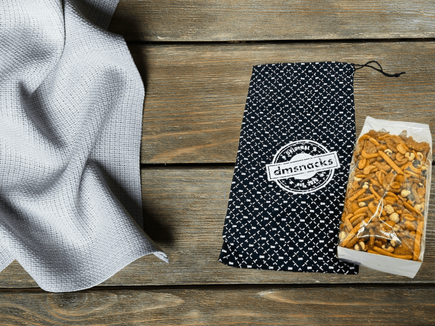 Taproom Nut Mix – 1 Pound of Spicy, Savory Snack Blend in Gift Bag | Perfect for Beer Pairing - 