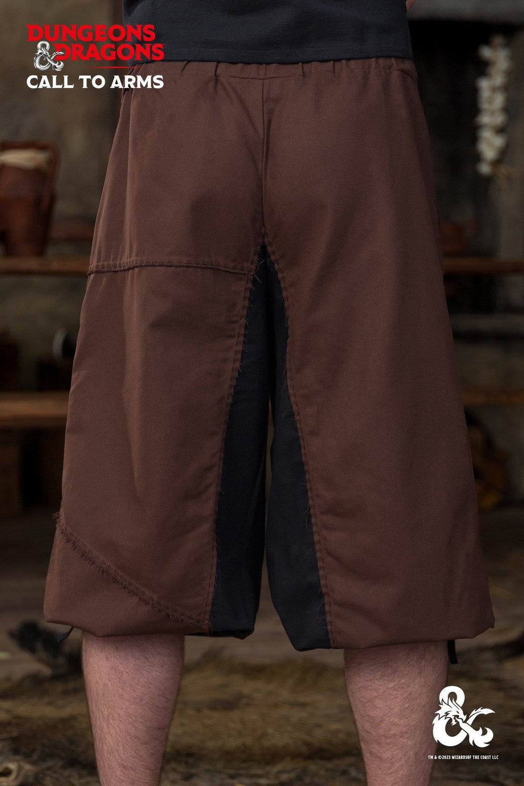 Dungeons & Dragons Barbarian Trousers Brown/Black