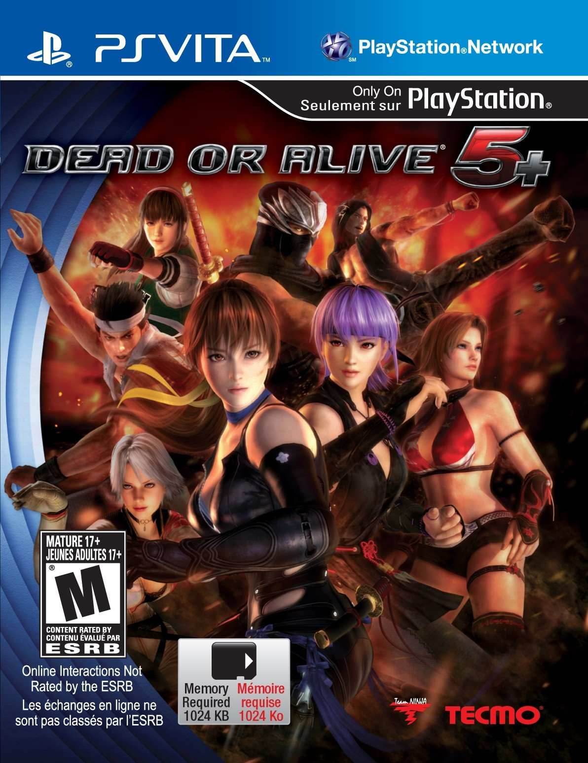 Dead or Alive 5 Plus (Playstation Vita) - Game Manual Only
