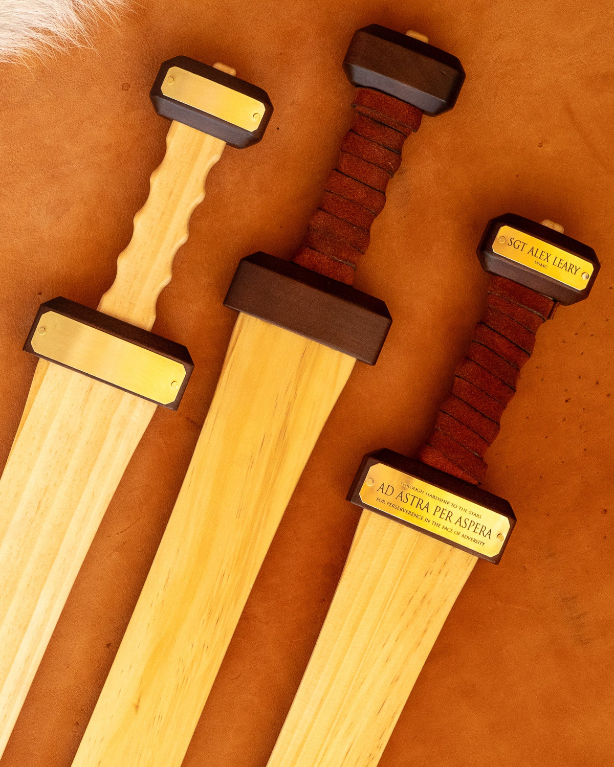 28" Wooden Standard Gladius Sword with Wrapped Handle