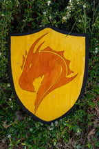 Handmade 18" Dragon Heater Shield For Costume, Play or Wall Art