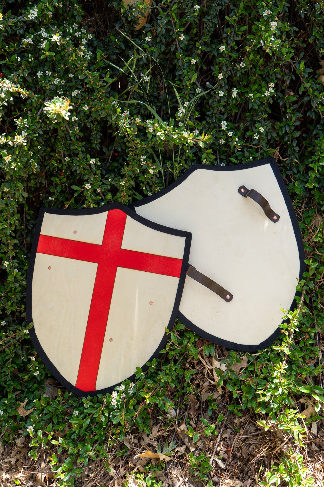 Handmade 18" Red Cross Heater Shield For Costume, Play or Wall Art