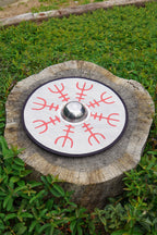 Laser Engraved 19" Toy Shield with Steel Umbo