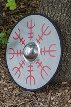 Laser Engraved 19" Toy Shield with Steel Umbo