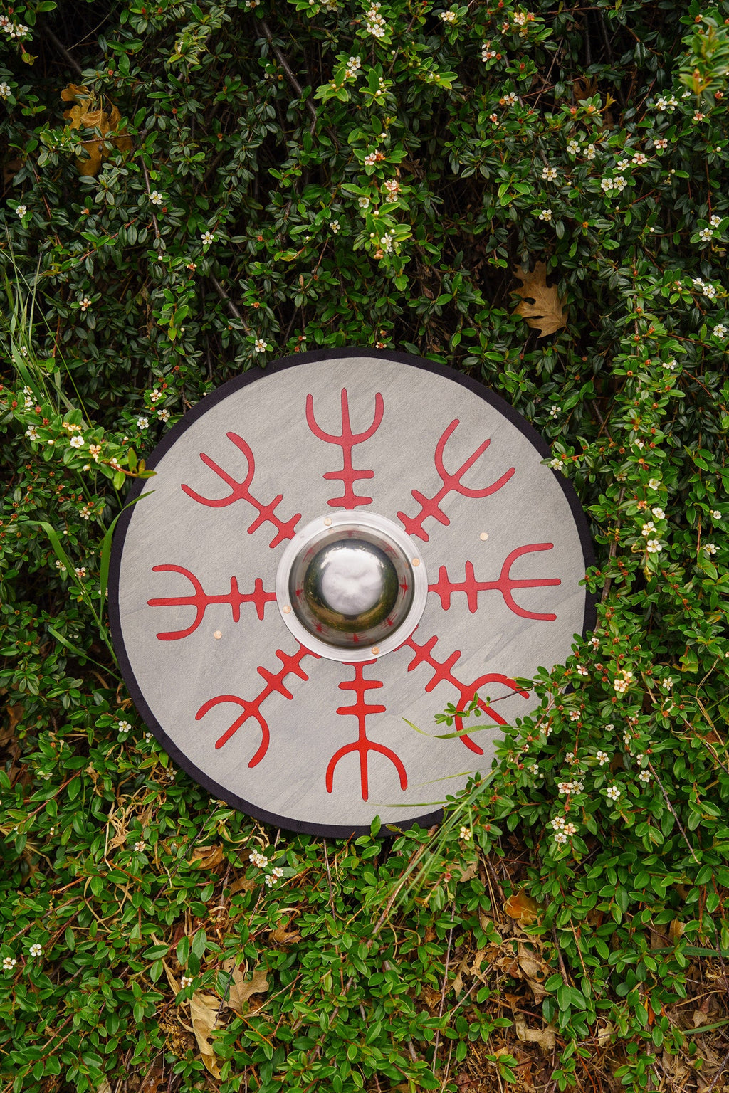 Laser Engraved 19" Toy Shield with Steel Umbo