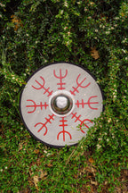 Laser Engraved 19" Toy Shield with Steel Umbo