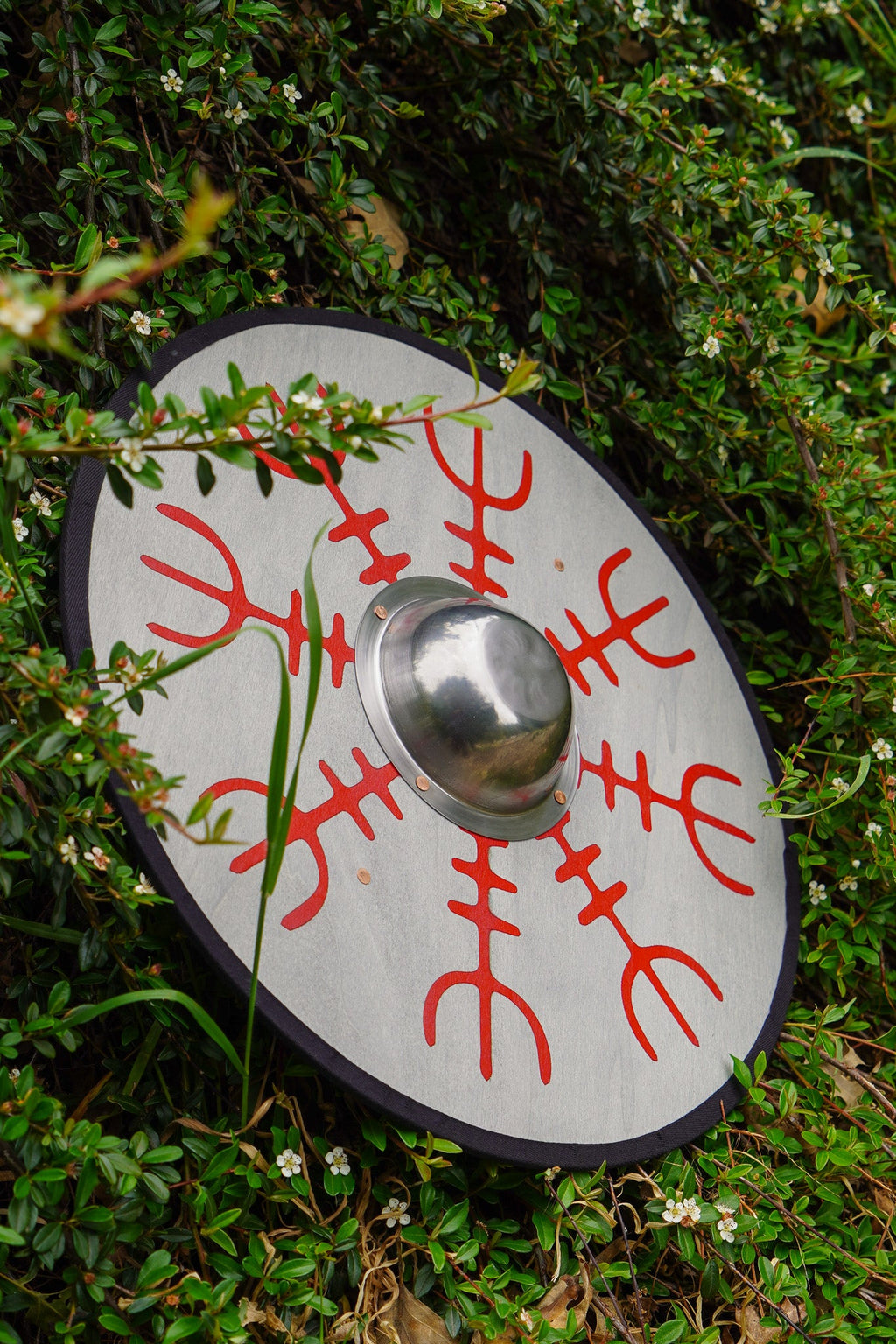 Laser Engraved 19" Toy Shield with Steel Umbo