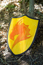 Handmade 18" Dragon Heater Shield For Costume, Play or Wall Art