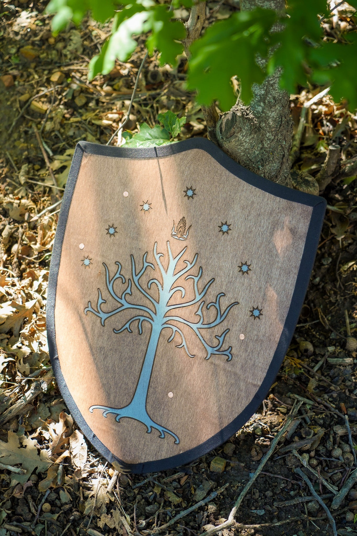 Handmade 18" Shield of Gondor For Costume, Play or Wall Art