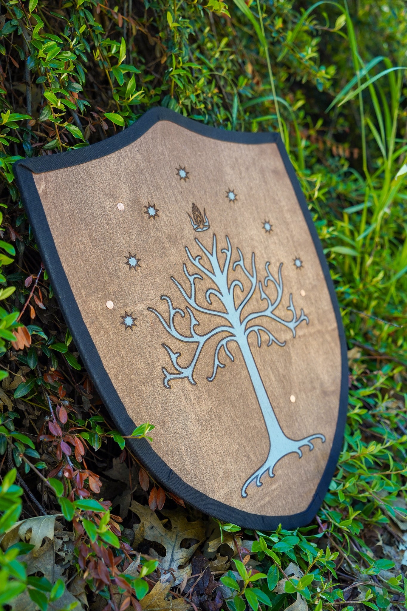 Handmade 18" Shield of Gondor For Costume, Play or Wall Art