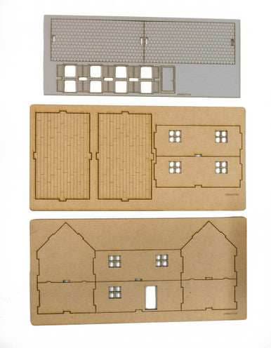 28mm Two Story Country Home - 28MMDF554 - 