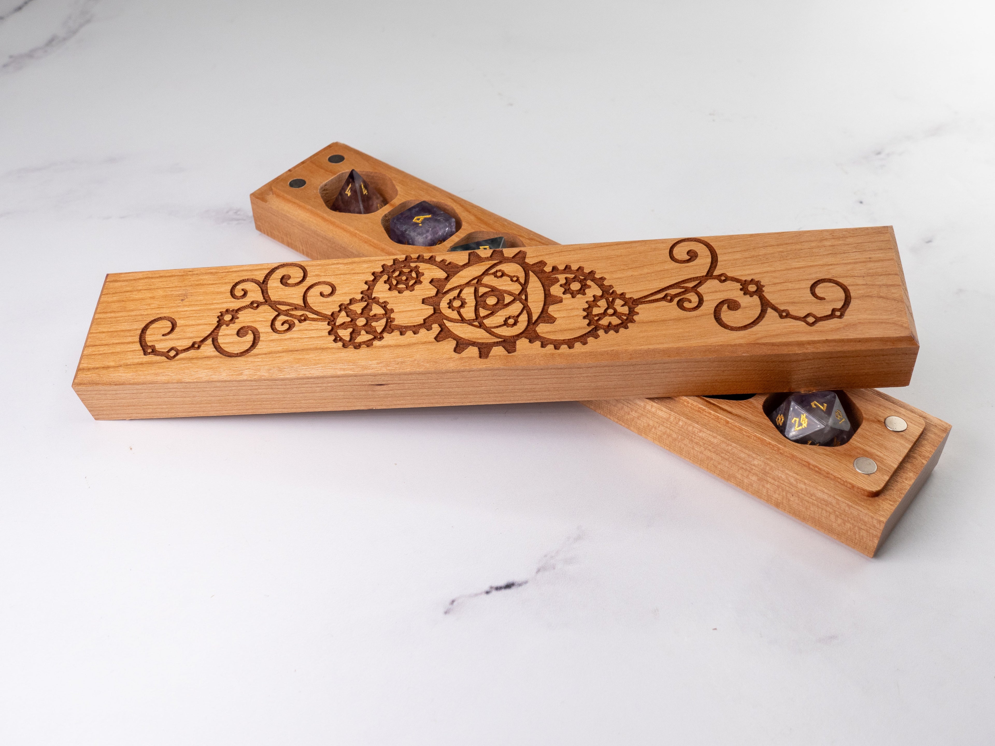 Gear Locked | Engraved Council of 7 Dice Vault