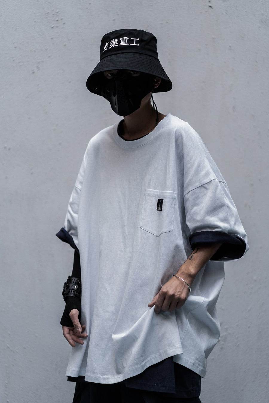 HiT2 Industrial Pocket Tee - White / Medium