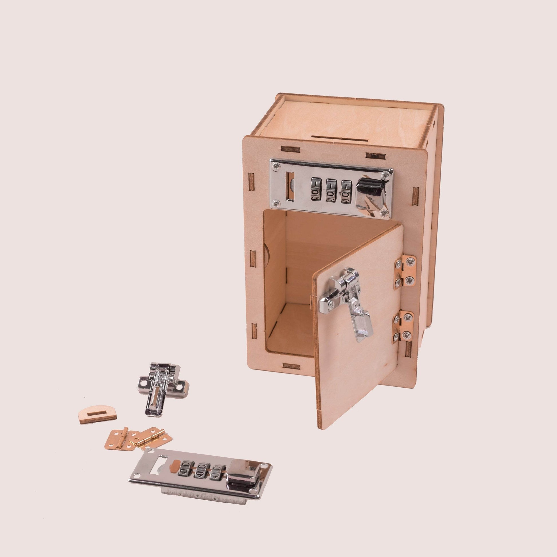 Combination Lock Box DIY Kit, Educational STEM Toy - 