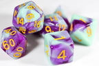 Mystic Orchid Dual Color Swirl Translucent Purple/ Opaque Green - 