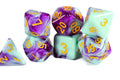 Mystic Orchid Dual Color Swirl Translucent Purple/ Opaque Green - 