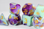 Mystic Orchid Dual Color Swirl Translucent Purple/ Opaque Green - 