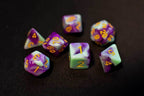 Mystic Orchid Dual Color Swirl Translucent Purple/ Opaque Green - 