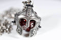 Pendant d20 Helmet w/ Old Silver Finish - 
