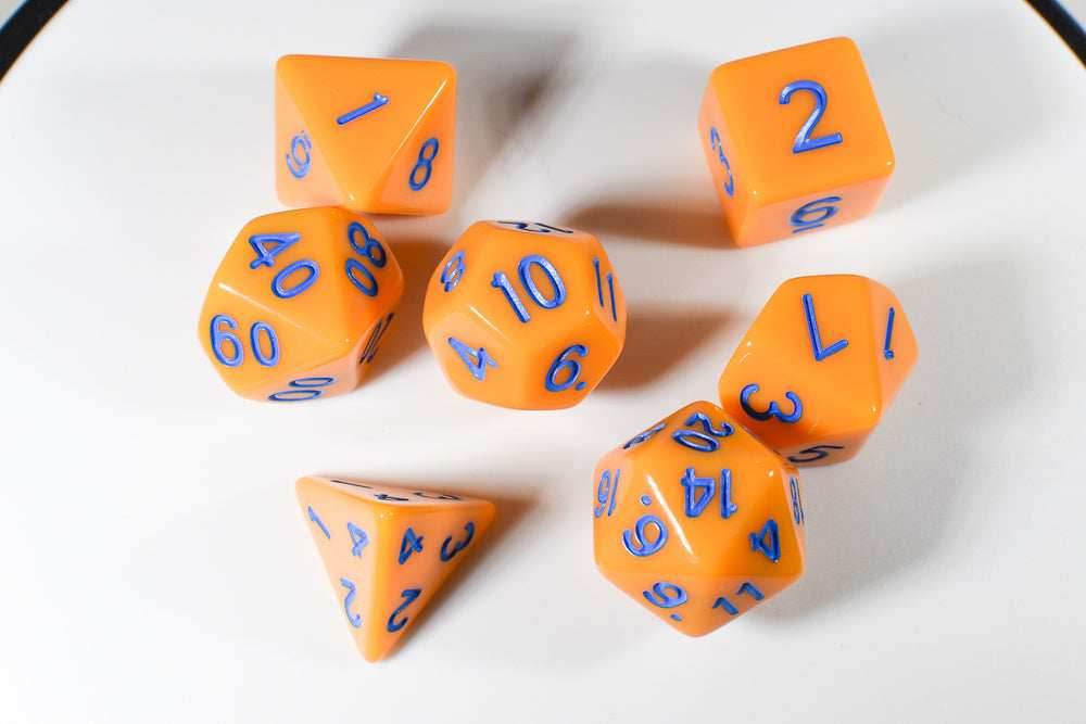 Essence of Tiger Ocean Orange w/Blue Numbers - 