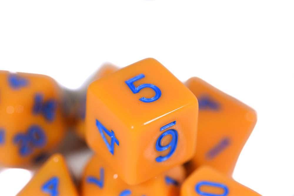 Essence of Tiger Ocean Orange w/Blue Numbers - 