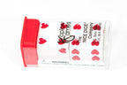 Sweetheart Dice Heart Valentines Day 25mm - Set with Red Hearts