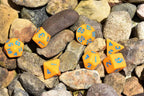 Essence of Tiger Ocean Orange w/Blue Numbers - 