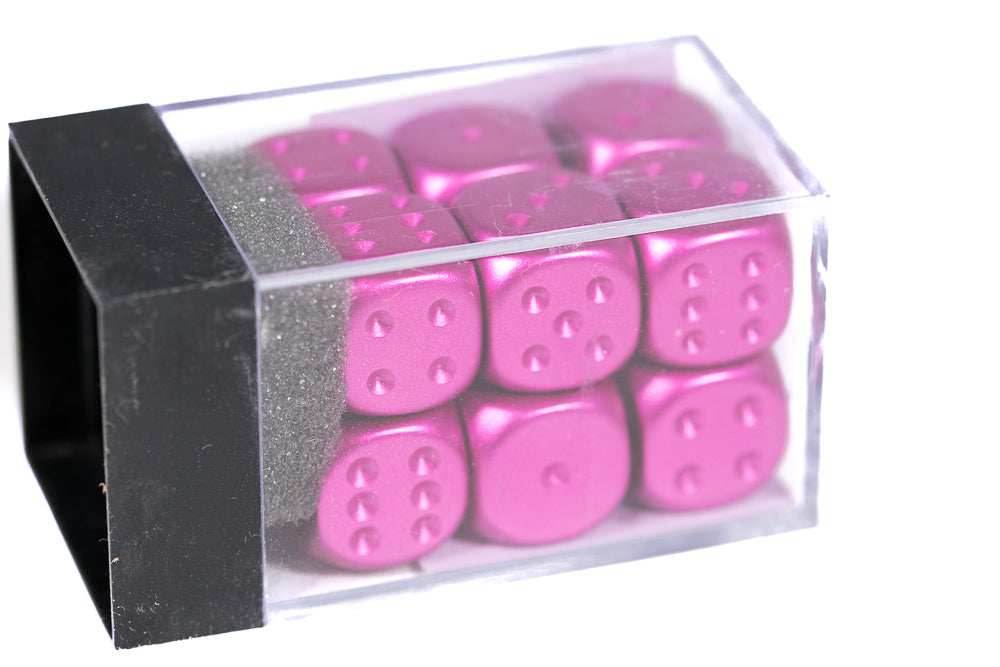 Faux Metal Jacket Purple 16mm Block - 