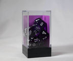 Translucent 7-Die Chessex Sets Made in Germany -Red, Blue, Green, Teal, Purple- - Teal