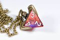 Pendant d4 Blade Claw w/ Old Brass Finish - 