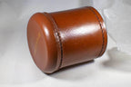 Handmade Leather Dice Cup (Light Brown) - 