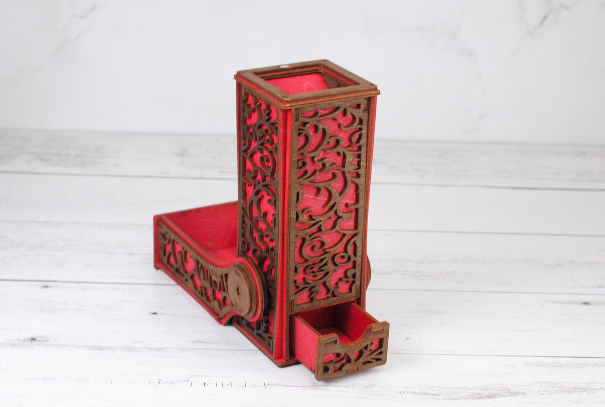 Collapsible Dice Tower