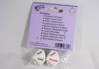 Rock Paper Scissors Lizard Spock Dice by Koplow Games White w/ Red and Black Novelty - 
