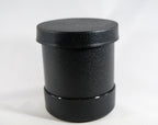 Dice Cup 3.6" D X 4"H Green Felt with Tough Plastic Exterior with Faux Leather Look and Lid