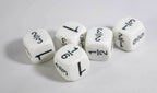 Math Fractions Dice Kids Math Dice Game 1, 1/2, 1/3, 2/3, 5/6, 1/6 - 