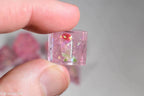 Touching Love 7-Dice Set Resin Sharp Edge RPG DND - 