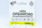 Math Operators Dice Learning Educational Resource Multiplication Addition (6-Pack) - 