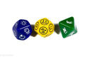 Emotion, Weather, and Direction Dice 3pc Set by Bescon - 