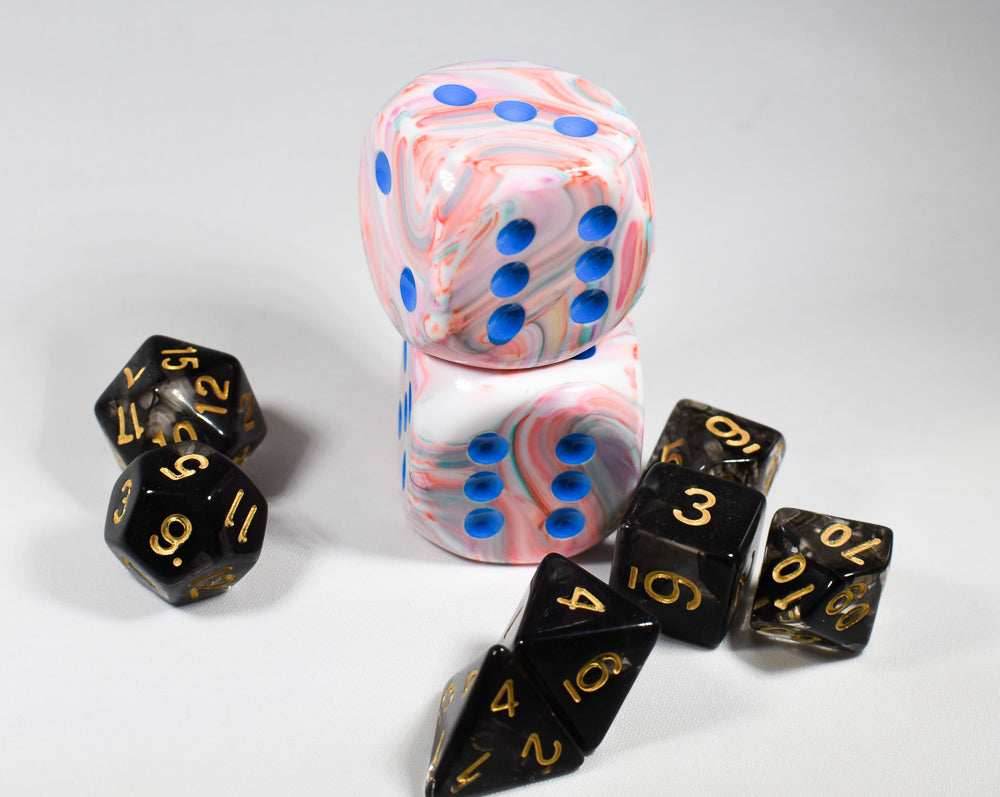 Festive 30mm Pop Art w/Blue (1 Die) - 