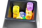 DiceMasters Doom Cubes; 1 Rare, 3 Uncommon, 4 Common Dice (Circa 1997) - 
