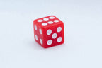 Square Edge 16mm Opaque Dice (Red/Yellow/Green/Blue/Black/White) | sold by the piece - Red