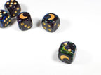 Custom Crescent Moon Lustrous Shadow w/Gold - 