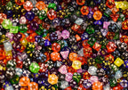 Bulk Roll 4 Initiative Dice d4, d6, d8, d12, d20 (Factory Seconds) Dnd Dice - 1/4 Pound