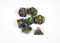 CHX 27449 Polyhedral 7-Die Festive Rio w/ Yellow Numbers - 