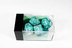 Chessex Marble Polyhedral Oxi-Copper™ (Multiple Options) - 7-Die Set