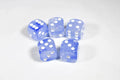 Team Blue Pipped Iridescent d6 16mm Pipped BD6001 | Sold per piece - 