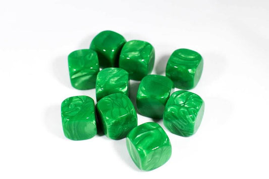 Pearl Green Blank 16mm d6 - 