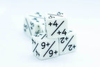 White D6 MTG +1/+1 Counter Dice - Magic: The Gathering DnD d6 Stats (Sold Per Die) - 