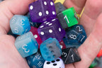 Bescon Lots of Dnd Dice, Pipped Dice, and other Polyhedral Dice Pieces (Factory Seconds) - 10