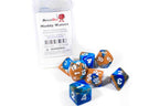 Muddy Waters Tri-Color Swirl Blue/Blue/Brown - Set in Zip Bag